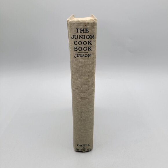 The Junior Cook Book By Clara Ingram Judson Linen Hardcover Copyright 1920 - Picture 2 of 10